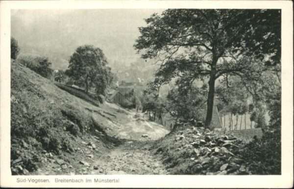 Breitenbach-Haut-Rhin Vogesen Münstertal