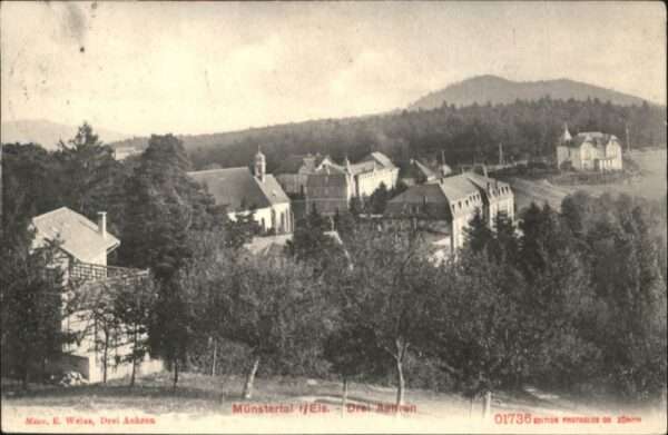 Trois-Epis Drei-Aehren Münstertal_Elsass Drei Ähren Trois Epis