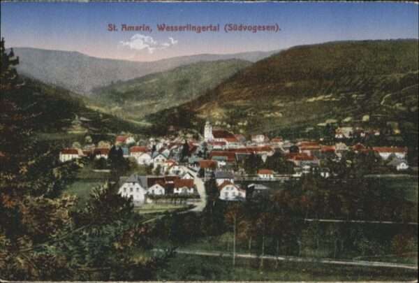 Saint-Amarin Wesserlingertal Vogesen