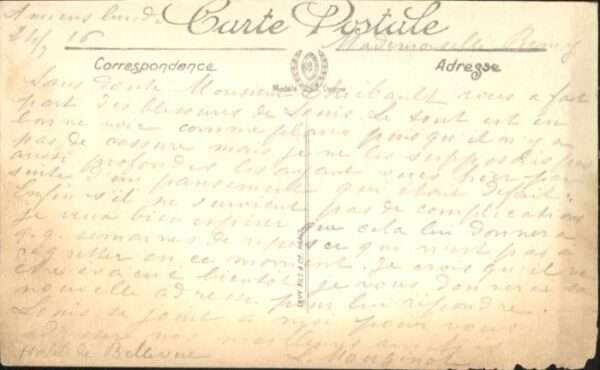 Amiens Horloge Rue Vergeaux Uhr – Bild 2