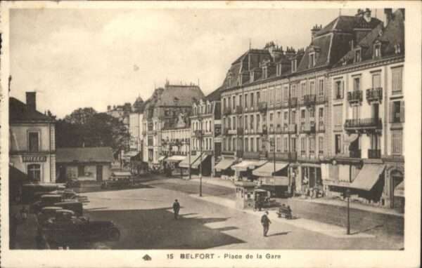 Belfort Alsace Belfort Place Gare