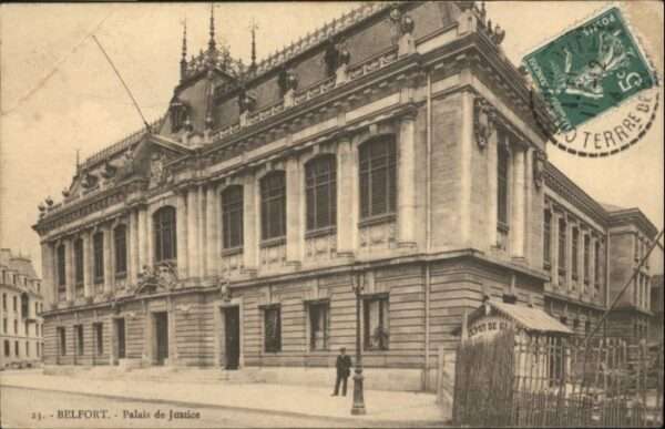 Belfort Alsace Belfort Palais Justice Justizpalast