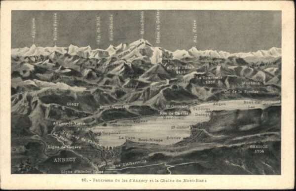 Annecy Haute-Savoie Annecy Chaine Mont-Blanc