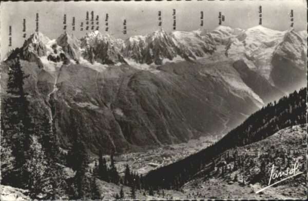 Chamonix Chamonix-Mont-Blanc Chaine Aiguilles