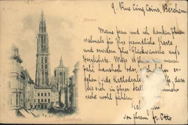 Anvers Antwerpen Anvers Cathedrale
