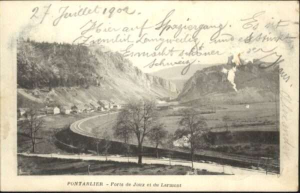 Pontarlier Forts Joux Larmont