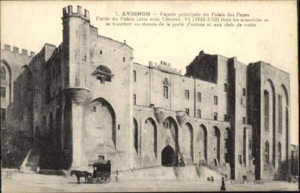 Avignon Vaucluse Avignon Palais Papes