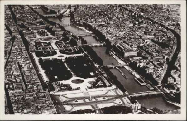 Paris Fliegeraufnahme Seine