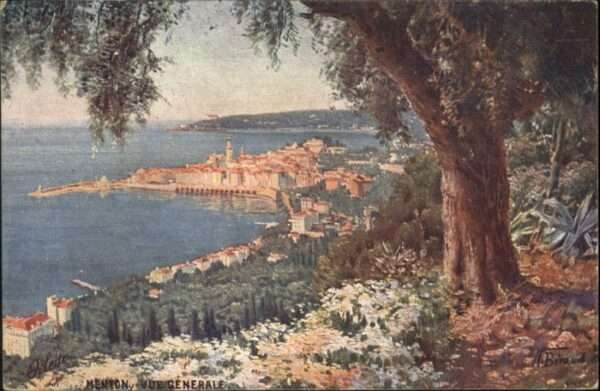 Menton Alpes Maritimes Menton Künstler N. Beraud