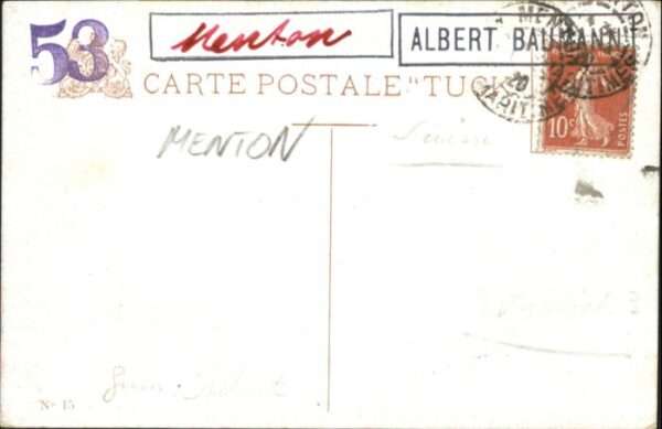 Menton Alpes Maritimes Menton Künstler N. Beraud – Bild 2