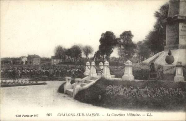 Chalons-en-Champagne Marne Cimetiere Militaire