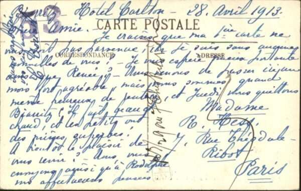 Biarritz Pyrenees Atlantiques Biarritz Coin Plage – Bild 2