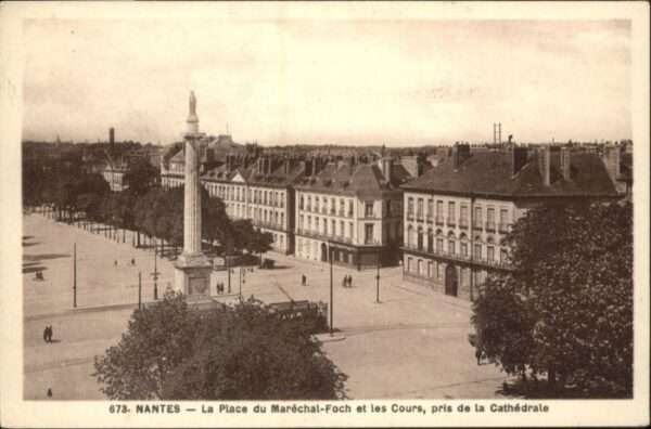 Nantes Loire Atlantique Nantes Strassenbahn Place Marechal-Foch