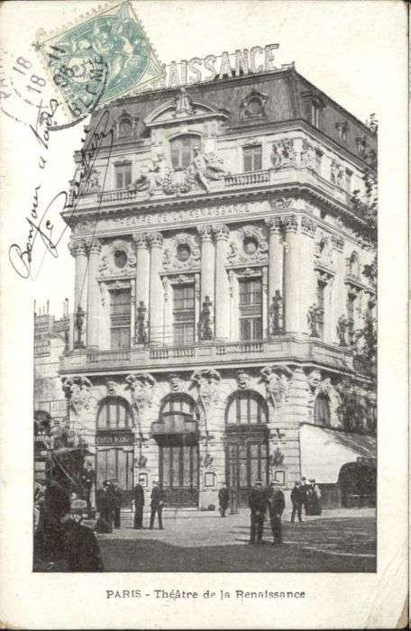 Paris Theatre Renaissance