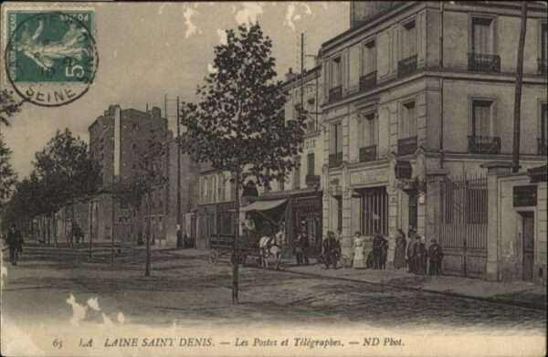 Saint-Denis Seine La_Laine-Saint-Denis Postes Telegraphes