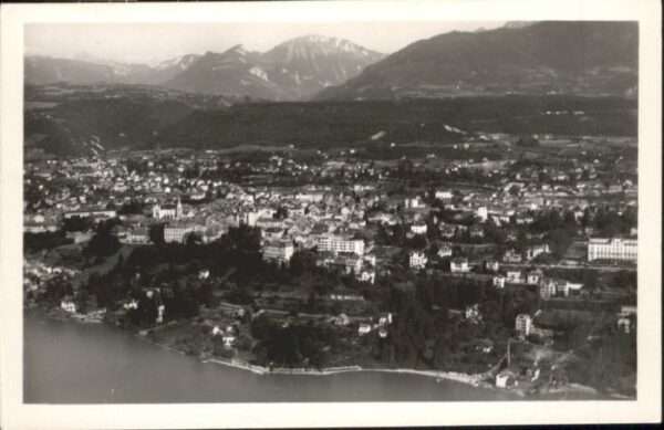 Thonon-les-Bains Lac Leman Ville Monts Chablais
