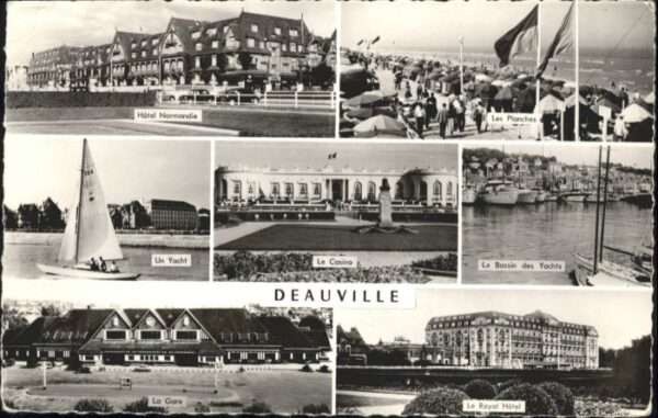 Deauville-sur-Mer Deauville Planches Bassin Yachts Royal