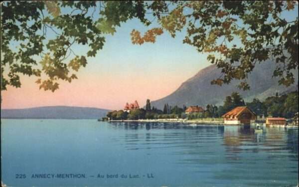 Annecy Haute-Savoie Annecy Menton Bord Lac