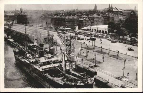 Bordeaux Port Autonome Hafen Dampfer