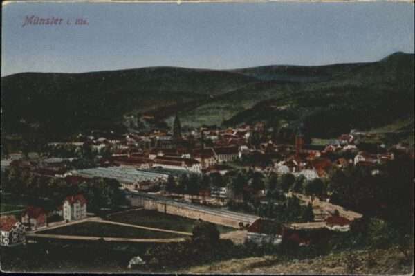 Munster Haut Rhin Elsass Münster_Elsass
