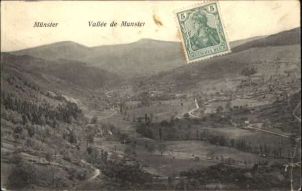 Munster Haut Rhin Elsass Münster_Elsass Vallee Munster