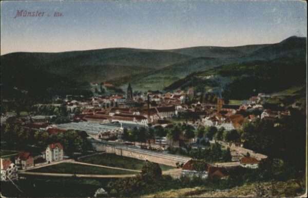 Munster Haut Rhin Elsass Münster_Elsass