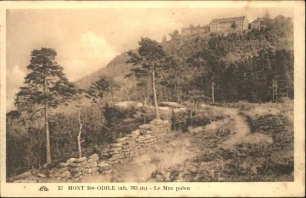 St Odilienberg Mont Ste. Odile Mur Paien