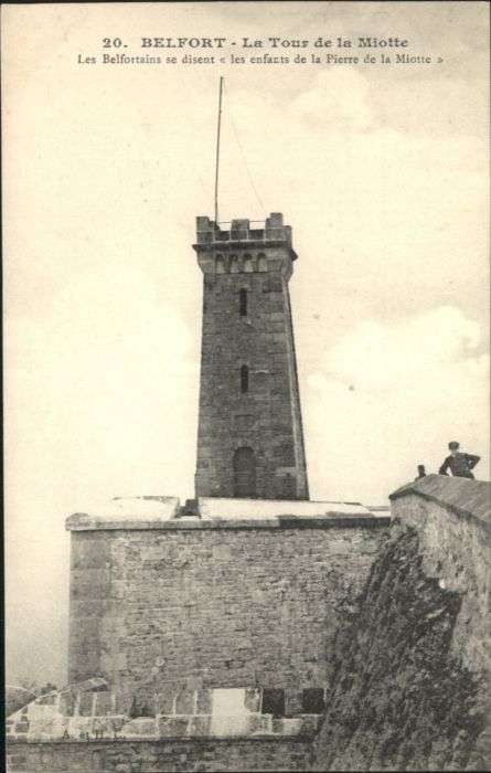 Belfort Alsace Belfort Tour Miotte