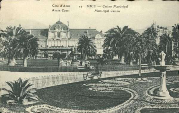 Nice Alpes Maritimes Nice Casino Municipal Jetees
