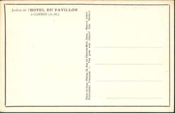 Cannes Alpes-Maritimes Cannes Jardin Hotel Pavillon – Bild 2