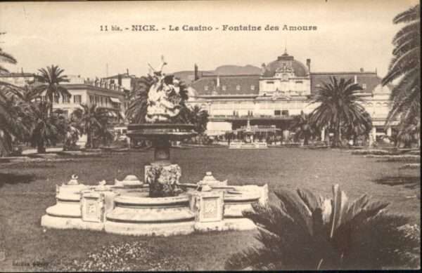 Nice Alpes Maritimes Nice Casino Fontaine Amours