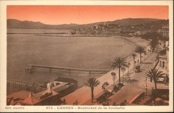 Cannes Alpes-Maritimes Cannes Boulevard Croisette