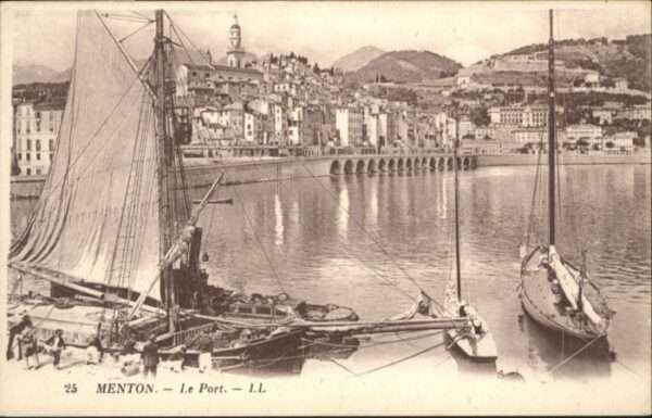 Menton Alpes Maritimes Menton Port Hafen