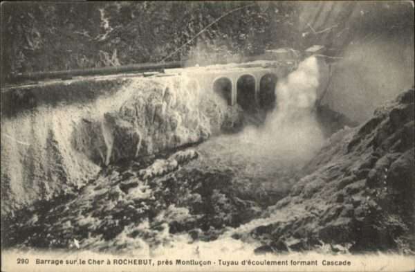 Montlucon Barrage Cher Rochebut