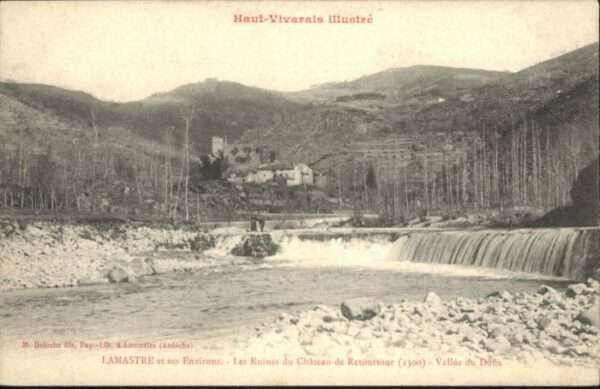 Lamastre Ruines Chateau Retourtour Vallee Doux