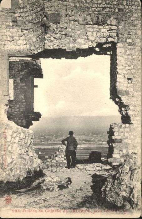Saint-Peray Ruines Chateau Crussol
