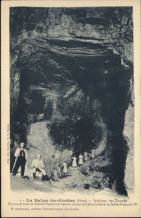 La Balme-les-Grottes Grottes Grotte Höhle