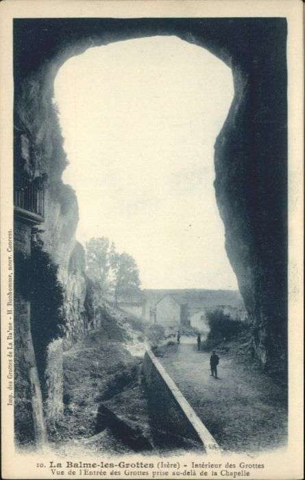 La Balme-les-Grottes Grottes Grotte Höhle