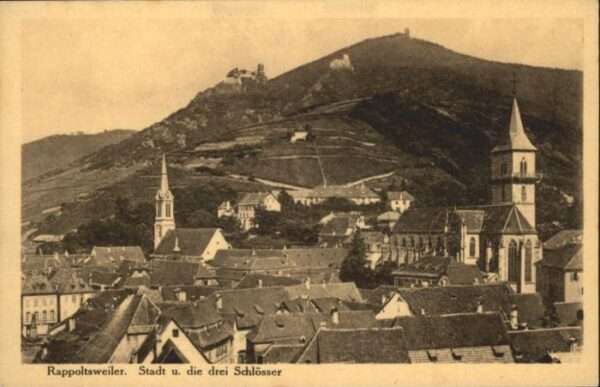 Rappoltsweiler Haut Rhin Elsass Rappoltsweiler Schloss