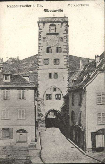Rappoltsweiler Haut Rhin Elsass Rappoltsweiler Elsass Ribeauville Metzg