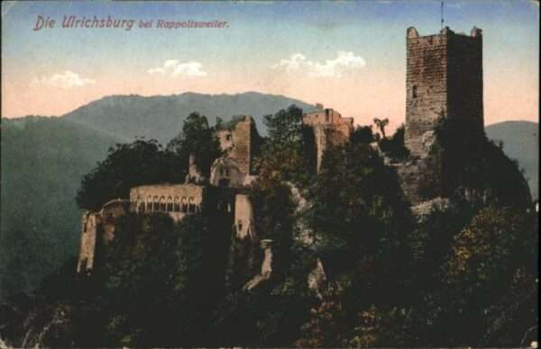 Rappoltsweiler Haut Rhin Elsass Rappoltsweiler Ulrichsburg
