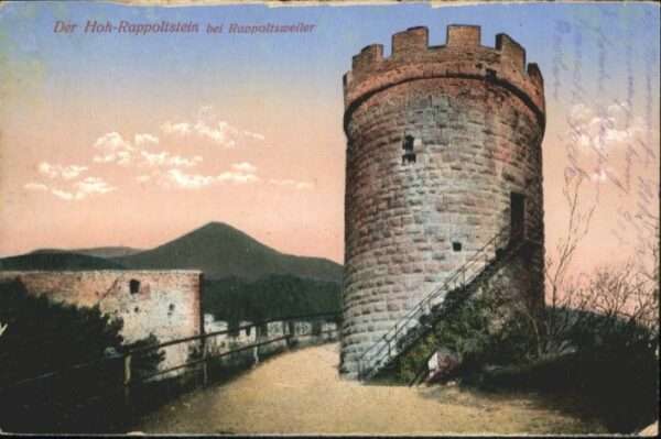 Rappoltsweiler Haut Rhin Elsass Rappoltsweiler Hohrappolstein