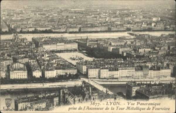 Lyon France Lyon Tour Metallique Fourviere