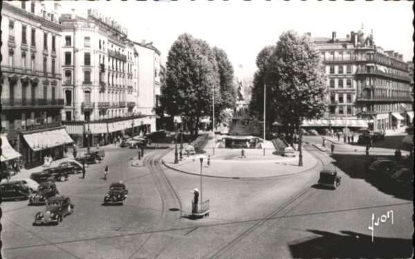 Lyon France Lyon Place Republique