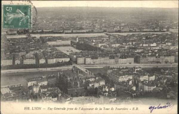 Lyon France Lyon Tour Fourviere