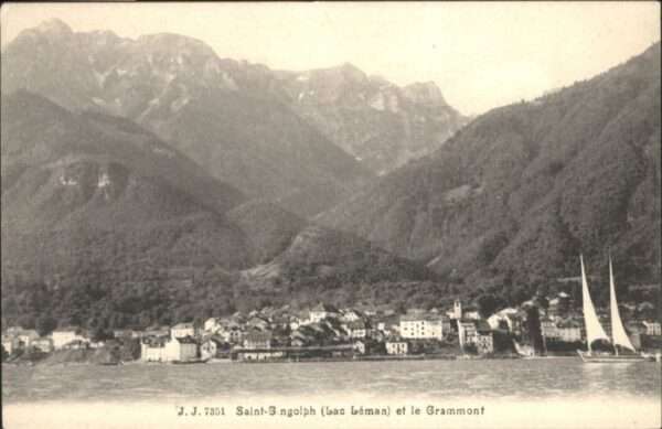 Saint-Gingolph Lac Leman Grammont
