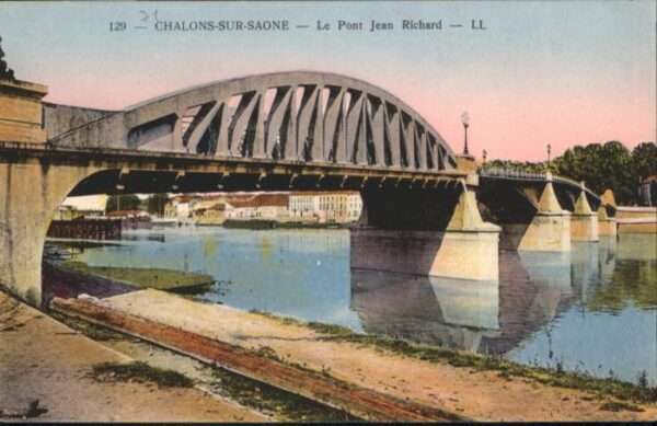 Chalon-sur-Saone Chalons-sur-Saone Pont Jean Richard