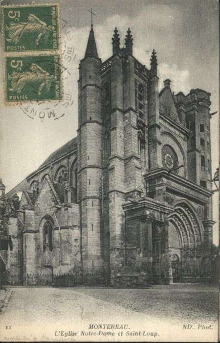Montereau-Fault-Yonne Eglise Notre-Dame Saint-Loup