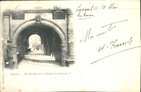 Luxeuil-les-Bains Luxeuil Arcades Maison Francouis