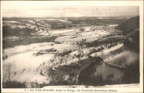 Le Val-d Ajol Neige Feuillee-Dorothee Hotel